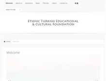 Tablet Screenshot of etecfoundation.org